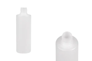 Semi-transparent 100ml plastic bottle with PP18 finish-image_product