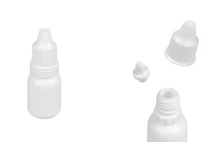 Μπουκαλάκι πλαστικό 10 ml με στόμιο για σταγόνες - 100 τμχ-εικόνα_προϊοντική