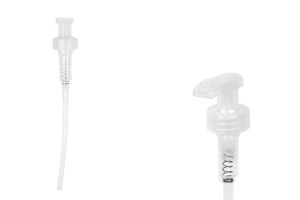 Plastic clear pump 28/400 with safety for shampoo or cream-image_product