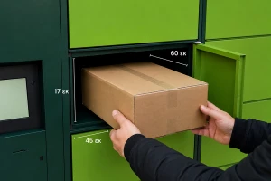 Χαρτοκιβώτιο 44x29x15 cm καφέ 3-φύλλο (Νο 22) - 20 τμχ-εικόνα_σύνθεση