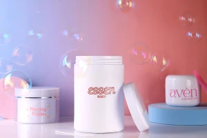 Βαζάκι πλαστικό λευκό 1000 ml - 12 τμχ-εικόνα_σύνθεση