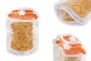 Σακουλάκια τύπου Doy Pack σε σχήμα βάζου 135x35x195 mm με κλείσιμο ''zip'' - 50 τμχ-εικόνα_προϊοντική