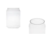 Διάφανο πλαστικό μπουκάλι (PET) 250 ml χωρίς καπάκι (απαιτείται η χρήση κλειστικού μηχανήματος) - 200 τμχ