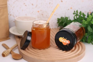 Cylindrical glass jar 500 ml with black cap T.O 70 DEEP-image_group