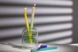 Κιτ δημιουργίας κεριών - λαμπάδων από μελισσοκέρι σε διάφορα χρώματα (10 φύλλα)-εικόνα_σύνθεση