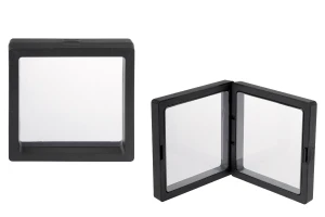 Scatola espositiva in plastica 87x20x87 mm con pellicola - 10 pezzi-1