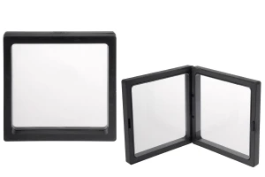 Scatola espositiva in plastica 107x20x107 mm con pellicola - 10 pezzi-1