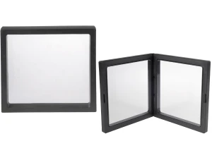 Scatola espositiva in plastica 177x20x177 mm con pellicola - 10 pezzi-1