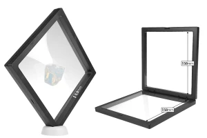 Scatola espositiva in plastica 177x20x177 mm con pellicola - 10 pezzi-5