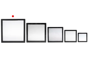 Scatola espositiva in plastica 177x20x177 mm con pellicola - 10 pezzi-6