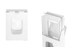 Scatola di carta per imballaggio 136x100x46 mm con pellicola protettiva interna - 20 pz-1