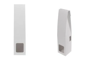 Scatola di carta bianca 60x60x260 mm per flaconi di profumazione per ambienti con porta stick - 20 pz-1