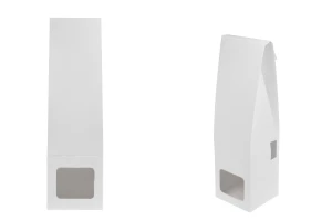 Scatola di carta bianca 72x72x260 mm per flaconi di profumazione per ambienti con porta stick - 20 pz-1