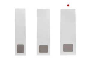 Scatola di carta bianca 85x85x260 mm per flaconi di profumazione per ambienti con porta stick - 20 pz-5