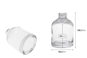 Γυάλινο μπουκάλι 150 ml (PP 28) κυλινδρικό για αρωματικό χώρου-2