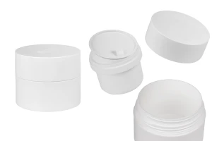 100 ml plastic refillable jar with cap and plastic gasket-image_product