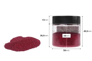 Colorante in polvere 25g in vari colori con glitter-2