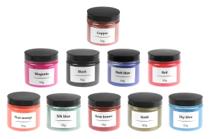 Powder color 50g (mica) in various colors