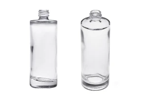 Flacon de parfum rond en verre 100ml (18/415) - (commande minimum : 1 boîte)-photo_produit