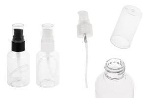 Μπουκάλι 50 ml πλαστικό (PET) με αντλία - 12 τμχ-εικόνα_προϊοντική