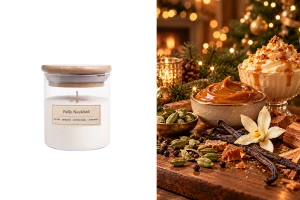 Feliz Navidad scented soy candle with cotton wick (110gr)-image_product