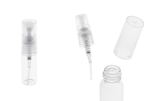 3 ml Glasflasche mit Sprühkopf und Kunststoffverschluss-produktbild
