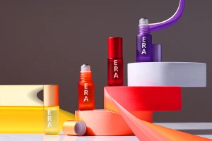 Flaconi roll-on in vetro da 5 ml con sfera e tappo in metallo, disponibili in diversi colori - 6 pezzi-gruppo_immagini