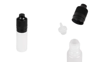 Liquidflaschen 10ml mit schwarzem CRC Verschluss-εικόνα_προϊοντική