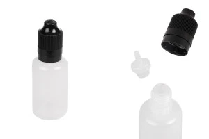 Liquidflaschen 30ml mit schwarzem CRC Verschluss-εικόνα_προϊοντική
