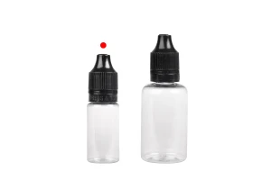 Liquidflaschen 10ml, transparent mit schwarzem CRC Verschluss-εικόνα_σύνθεση