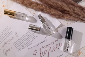 5 ml-Fläschchen mit Parfümsprühglas mit Aluminiumkappe-bildgruppe