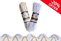 Schüsse Zick-Zack mit zwei Farb metallische Gewindebreite 5 mm - 13,7 m jeweils-produktbild