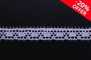 Δαντέλα νάιλον μαλακή πλάτος 13 mm - 10 μέτρα το τεμάχιο-1