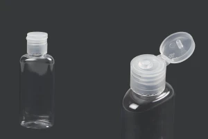 60 ml ovale PET-Flasche mit Flip-Top-Verschluss für Handantiseptikum-2