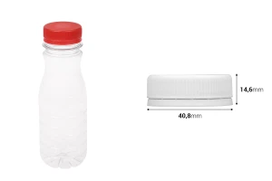 Bouchon de sécurité 38/33 en plastique pour bouteilles-2