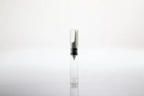 Μπουκαλάκι Airless 10 ml για serum διάφανο με καπάκι - 2 χρώματα