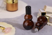 Μπουκαλάκι αιθέριων ελαίων 30 ml γυάλινο καραμελέ (PP18)