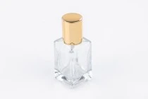 25ml square perfume glass bottle with 15mm crimp neck 25ml square perfume glass bottle with 15mm crimp neck