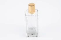 Μπουκάλι αρωμάτων 100 ml τετράγωνο με κλείσιμο ασφαλείας "Crimp" 15 mm