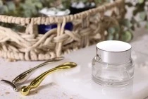 30ml Glas in transparenter Farbe - ohne Deckel
