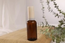 Braunglasflaschen für Ätherische Öle 50ml PP 18 Braunglasflaschen für Ätherische Öle 50ml PP 18