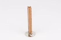 Φυτίλια ξύλινα 10x70 mm σε σχήμα σταυρού με μεταλλική βάση για κεριά - 25 τμχ Φυτίλια ξύλινα 10x70 mm σε σχήμα σταυρού με μεταλλική βάση για κεριά - 25 τμχ