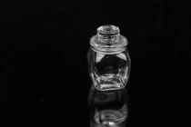 Βάζο γυάλινο 200 ml με καπάκι για αεροστεγές κλείσιμο