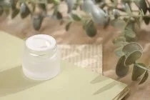 Βαζάκι γυάλινο αμμοβολής για κρέμα 10 ml - χωρίς καπάκι