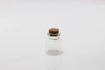 Μπομπονιέρα μπουκαλάκι 15 ml με φελλό για γάμο και βάπτιση 30x45 mm - 12 τμχ Μπομπονιέρα μπουκαλάκι 15 ml με φελλό για γάμο και βάπτιση 30x45 mm - 12 τμχ