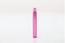 Flacon spray de parfum de 10ml en plastique miniature en 3 couleurs (translucide, bleu ou rose) - 25 pcs