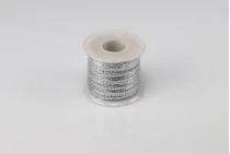 Kordelband mit Metallfaden 3 mm Breite Gold / Silber (jeweils 100 m) Kordelband mit Metallfaden 3 mm Breite Gold / Silber (jeweils 100 m)