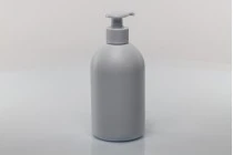 Μπουκάλι λευκό πλαστικό 500 ml με PP 28 Μπουκάλι λευκό πλαστικό 500 ml με PP 28