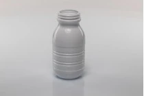 Μπουκάλι λευκό πλαστικό 250 ml για γάλα η χυμό 63x124 mm