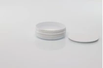 Βάζο πλαστικό πλακέ 100 ml με παρέμβυσμα